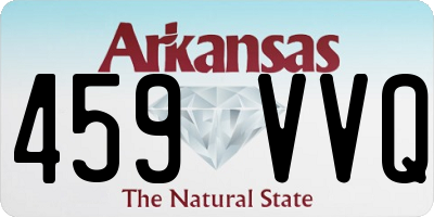 AR license plate 459VVQ