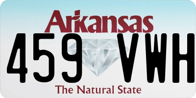 AR license plate 459VWH