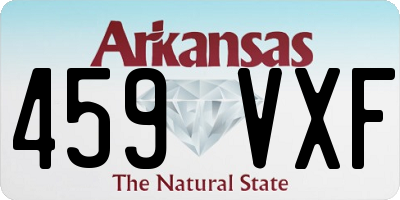 AR license plate 459VXF