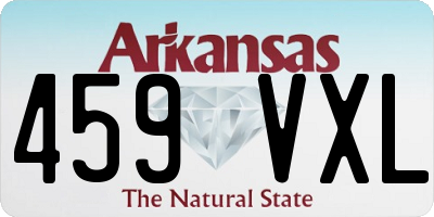 AR license plate 459VXL