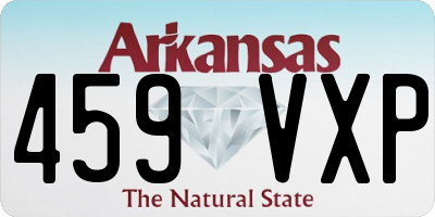 AR license plate 459VXP