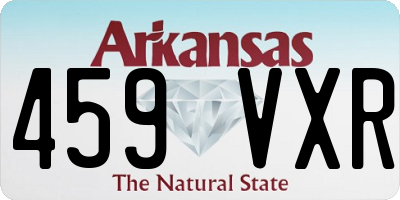 AR license plate 459VXR