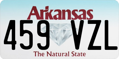 AR license plate 459VZL