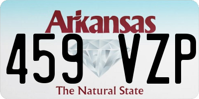 AR license plate 459VZP