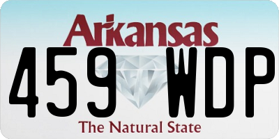 AR license plate 459WDP