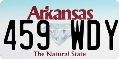 AR license plate 459WDY