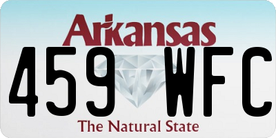 AR license plate 459WFC