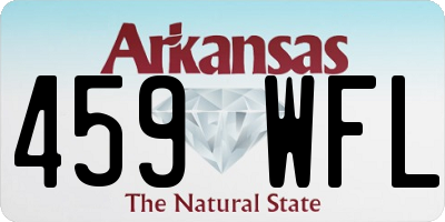 AR license plate 459WFL