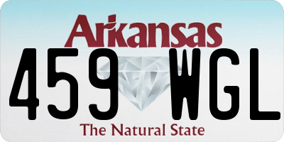 AR license plate 459WGL