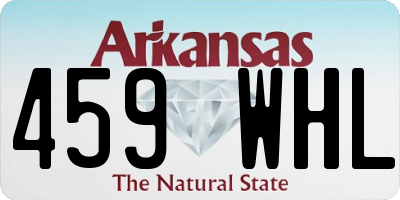 AR license plate 459WHL