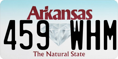 AR license plate 459WHM