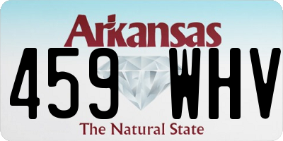 AR license plate 459WHV