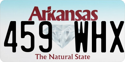 AR license plate 459WHX