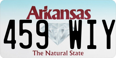 AR license plate 459WIY