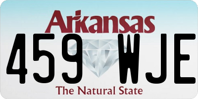 AR license plate 459WJE