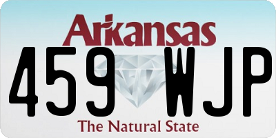 AR license plate 459WJP