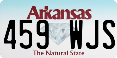 AR license plate 459WJS