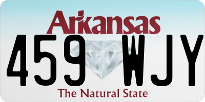 AR license plate 459WJY