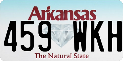 AR license plate 459WKH
