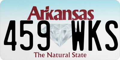 AR license plate 459WKS