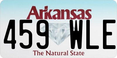 AR license plate 459WLE