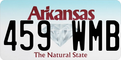 AR license plate 459WMB