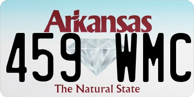 AR license plate 459WMC