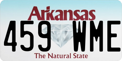 AR license plate 459WME