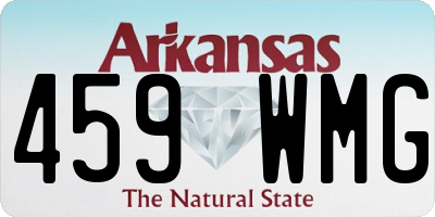 AR license plate 459WMG