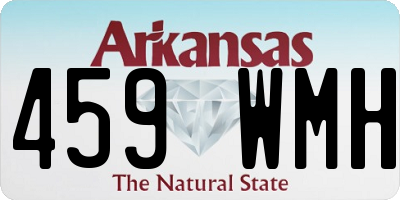 AR license plate 459WMH