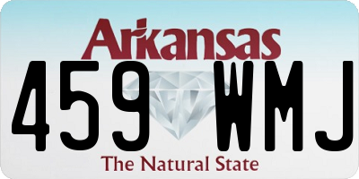 AR license plate 459WMJ