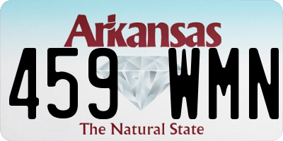 AR license plate 459WMN