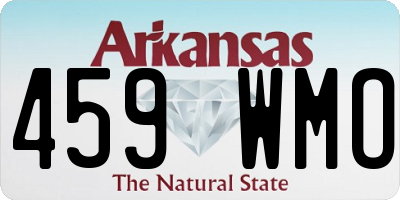 AR license plate 459WMO