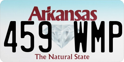 AR license plate 459WMP