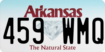 AR license plate 459WMQ