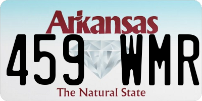 AR license plate 459WMR