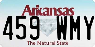AR license plate 459WMY
