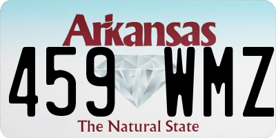 AR license plate 459WMZ