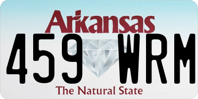 AR license plate 459WRM