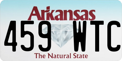 AR license plate 459WTC