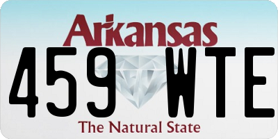 AR license plate 459WTE