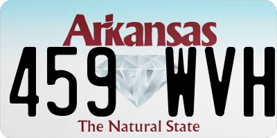 AR license plate 459WVH