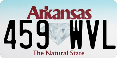 AR license plate 459WVL