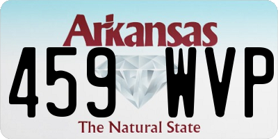 AR license plate 459WVP