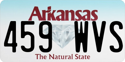 AR license plate 459WVS