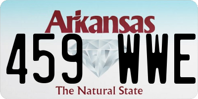 AR license plate 459WWE