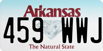 AR license plate 459WWJ