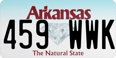 AR license plate 459WWK