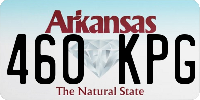 AR license plate 460KPG