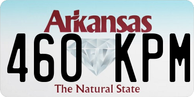 AR license plate 460KPM